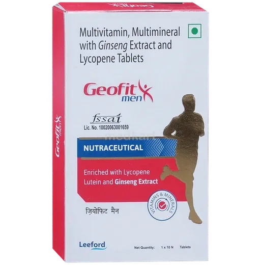 geofit men tablet 10's